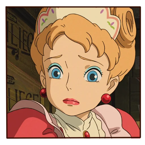 ☹️ Стикер «Howls moving castle» для Telegram
