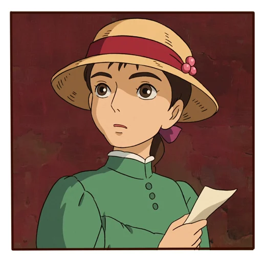 😯 Стикер «Howls moving castle» для Telegram