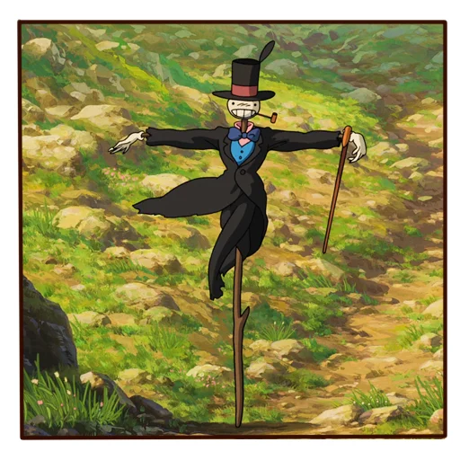 👹 Стикер «Howls moving castle» для Telegram