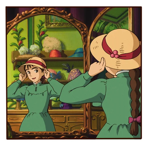 🪞 Стикер «Howls moving castle» для Telegram