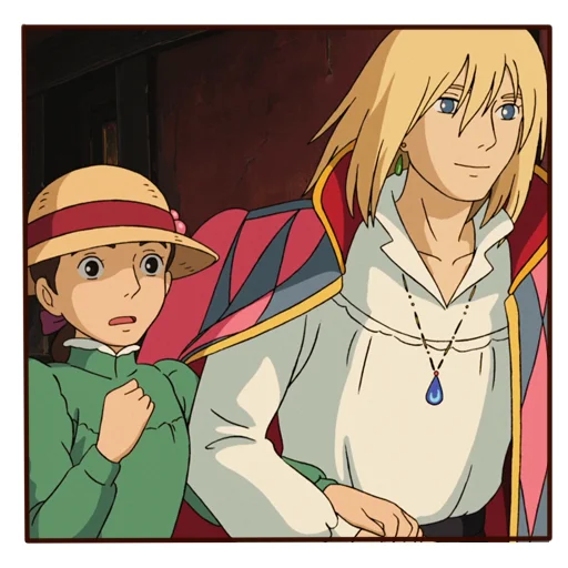 🙂 Стикер «Howls moving castle» для Telegram