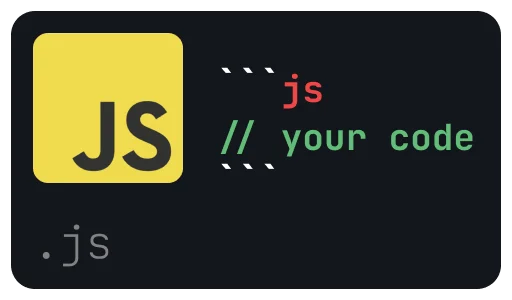 ⌨️ Стикер «How to write code snippets» для Telegram
