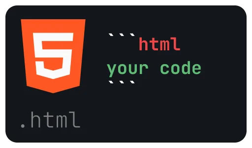 ⌨️ Стикер «How to write code snippets» для Telegram