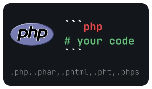 ⌨️ Стикер «How to write code snippets» для Telegram
