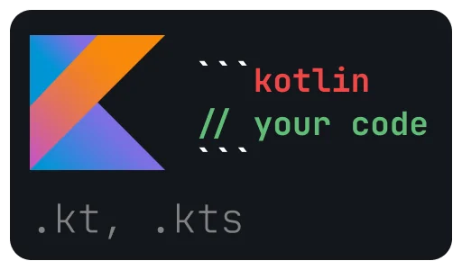 ⌨️ Стикер «How to write code snippets» для Telegram
