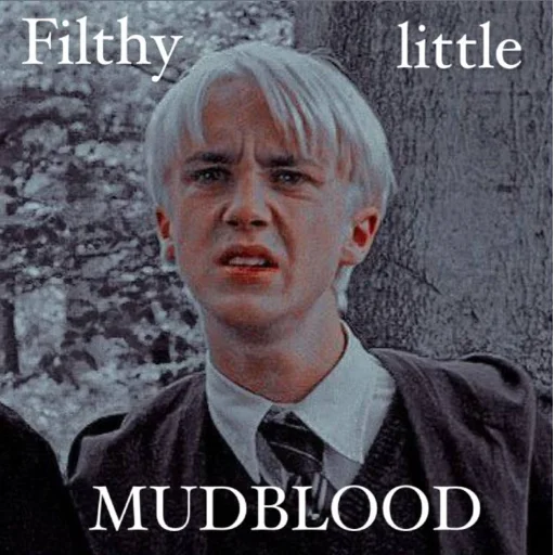 🖕 Стикер «Fucking Draco Malfoy» для Telegram