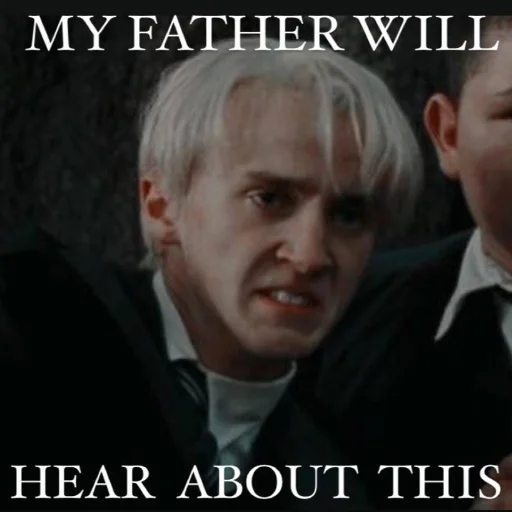 🖕 Стикер «Fucking Draco Malfoy» для Telegram
