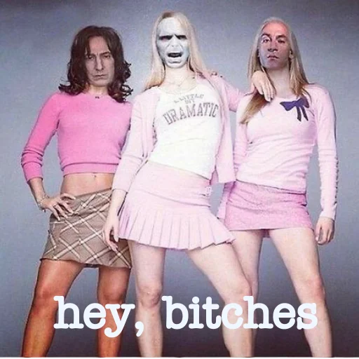 😰 Стикер «Fucking Draco Malfoy» для Telegram