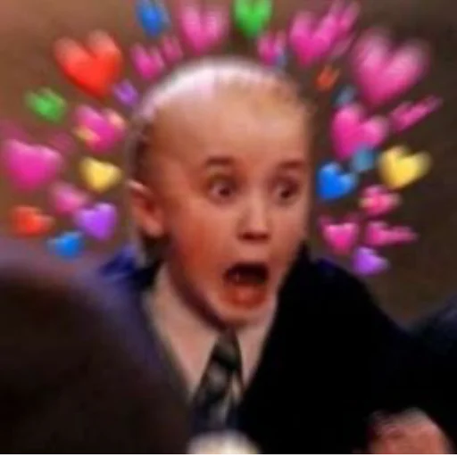 ❤️ Стикер «Fucking Draco Malfoy» для Telegram