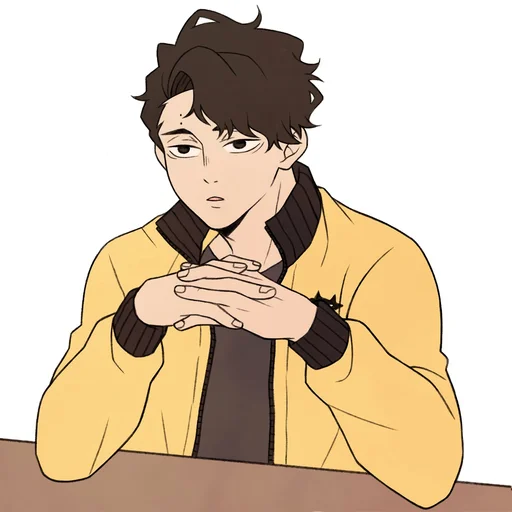 Стикерпак Haikyuu!! 1 для Telegram