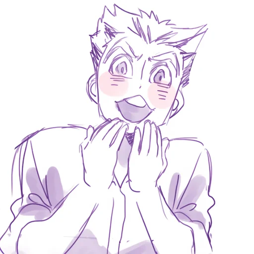 😍 Стикер «Haikyuu!! 2» для Telegram