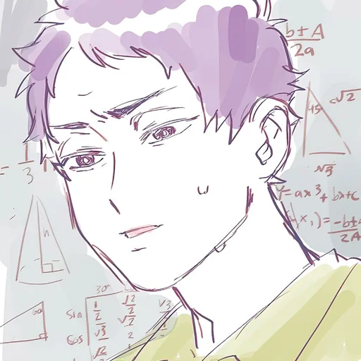 😐 Стикер «Haikyuu!! 2» для Telegram