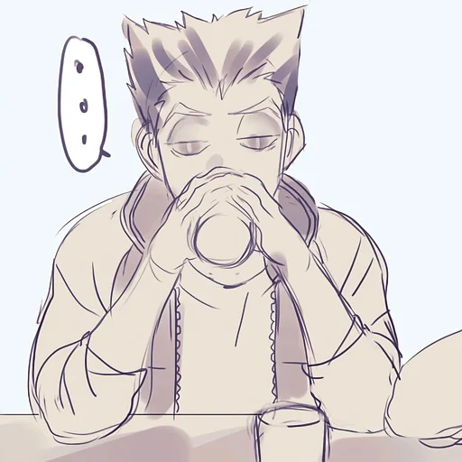 😐 Стикер «Haikyuu!! 2» для Telegram