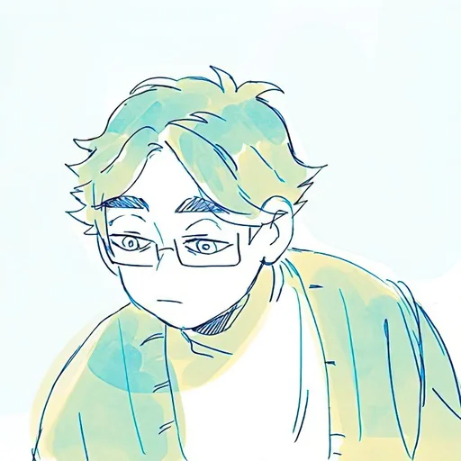 😐 Стикер «Haikyuu!! 2» для Telegram