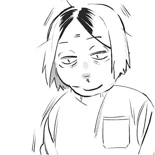 😐 Стикер «Haikyuu!! 2» для Telegram