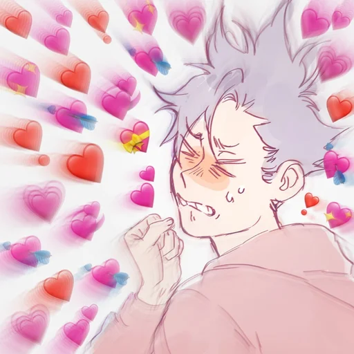 ❤️ Стикер «Haikyuu!! 2» для Telegram
