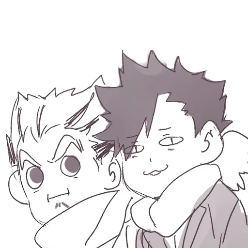 😐 Стикер «Haikyuu!! 2» для Telegram