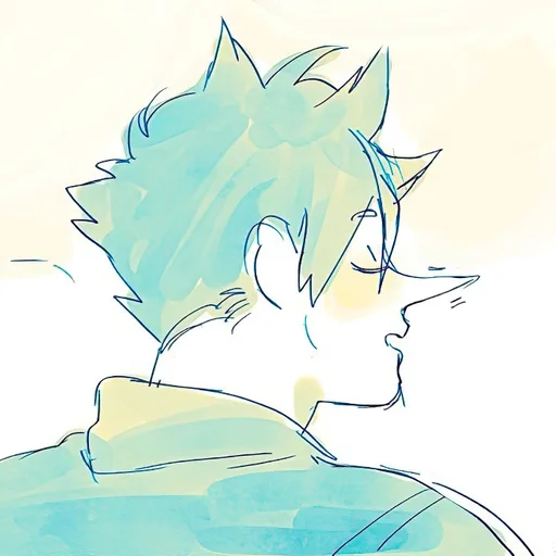 👃 Стикер «Haikyuu!! 2» для Telegram