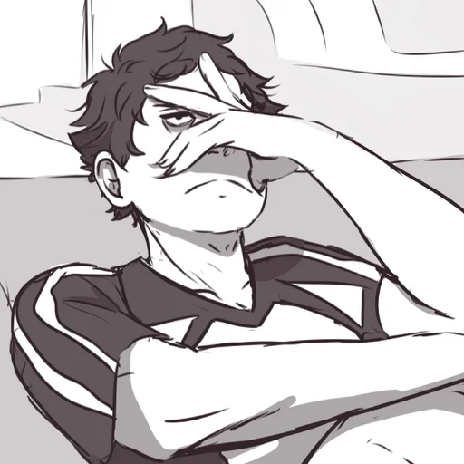 🤦‍♂ Стикер «Haikyuu!! 2» для Telegram