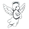 😇 Эмодзи «Адаптивные христианские эмодзи, на фон профиля и сообщений» для Telegram