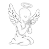 😇 Эмодзи «Адаптивные христианские эмодзи, на фон профиля и сообщений» для Telegram