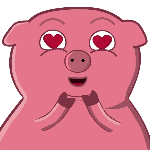 😍 Стикер «Хрюн» для Telegram