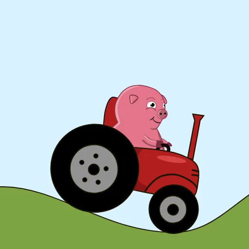 🚜 Стикер «Хрюн» для Telegram
