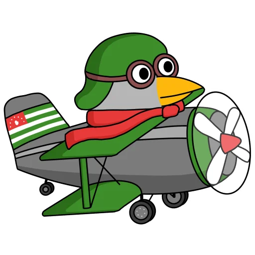 ✈️ Стикер «HSE Abkhazia» для Telegram