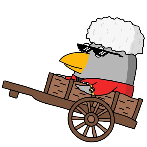 😎️ Стикер «HSE Abkhazia» для Telegram