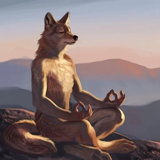 🐺 Стикер «чувствую» для Telegram