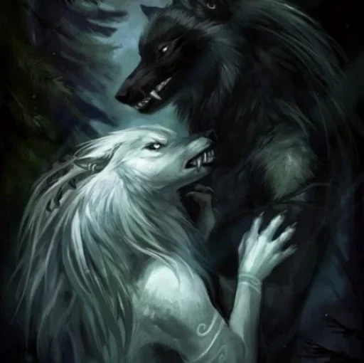 🐺 Стикер «чувствую» для Telegram