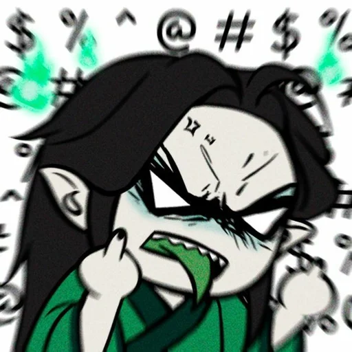 🖕 Стикер «Ци Жун» для Telegram
