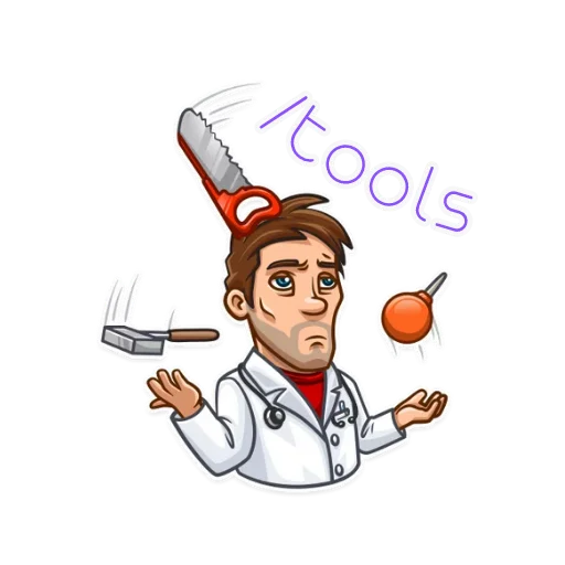 🤔 Стикер «для модеров» для Telegram