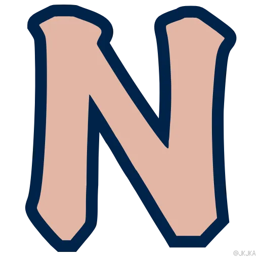Стикер 47 Letter Stroke Animation