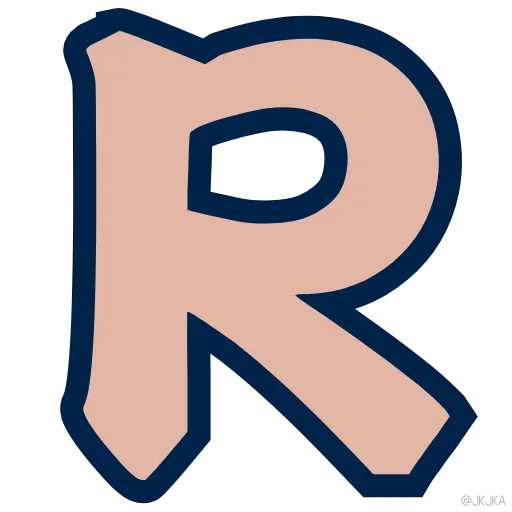 Стикер 51 Letter Stroke Animation