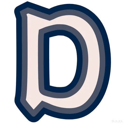 Стикер 37 Letter Stroke Animation