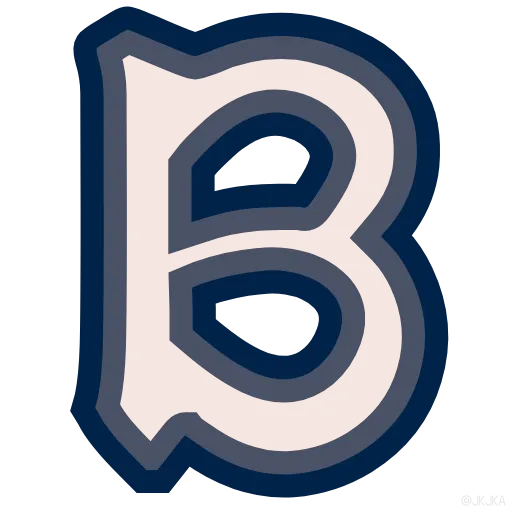 Стикер 35 Letter Stroke Animation