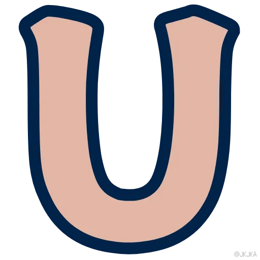 Стикер 54 Letter Stroke Animation