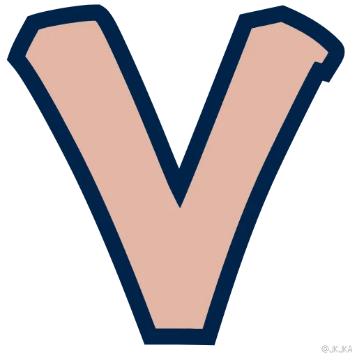 Стикер 55 Letter Stroke Animation