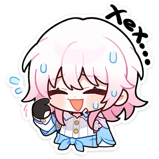 Стикер 4 Honkai Star Rail