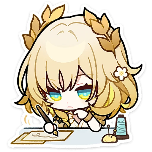 🌟 Стикер «Это Мемо - Honkai Star Rail» для Telegram