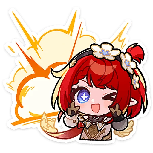 🌟 Стикер «Это Мемо - Honkai Star Rail» для Telegram