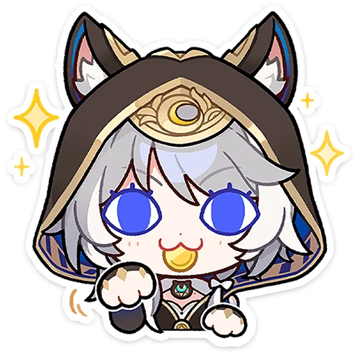 🌟 Стикер «Это Мемо - Honkai Star Rail» для Telegram