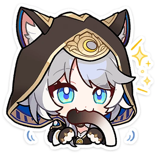 🌟 Стикер «Это Мемо - Honkai Star Rail» для Telegram