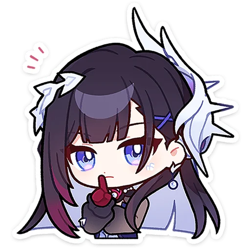🌟 Стикер «Это Мемо - Honkai Star Rail» для Telegram