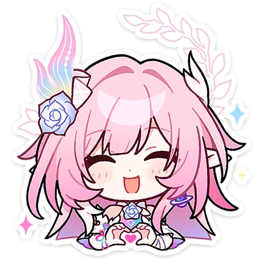 🫶 Стикер «Honkai Star Rail HSR Тик Так Тик Так» для Telegram