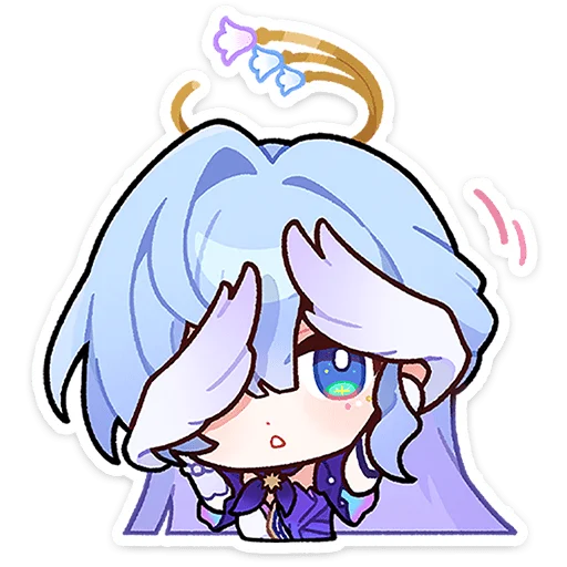 🫣 Стикер «Honkai Star Rail HSR Тик Так Тик Так» для Telegram