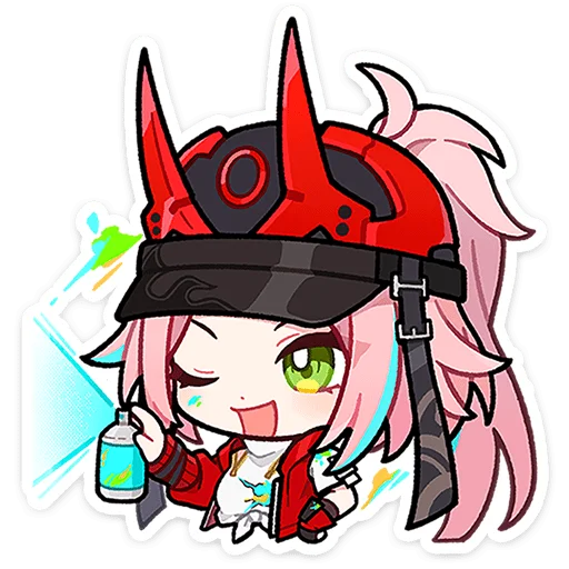 😉 Стикер «Honkai Star Rail HSR Тик Так Тик Так» для Telegram