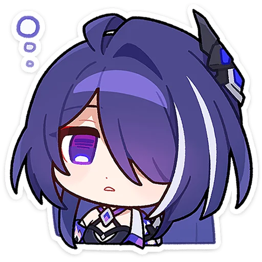😐 Стикер «Honkai Star Rail HSR Тик Так Тик Так» для Telegram