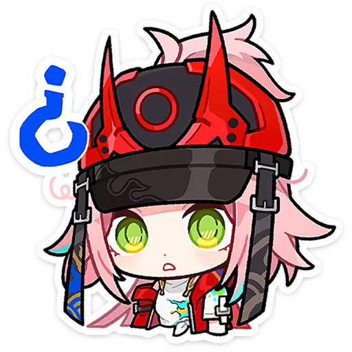😯 Стикер «Honkai Star Rail HSR Тик Так Тик Так» для Telegram